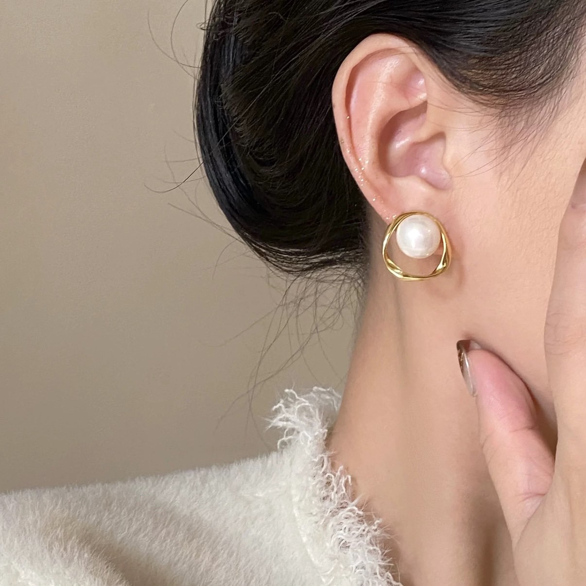 Ear Clip Women No Piercing Premium Retro Earrings