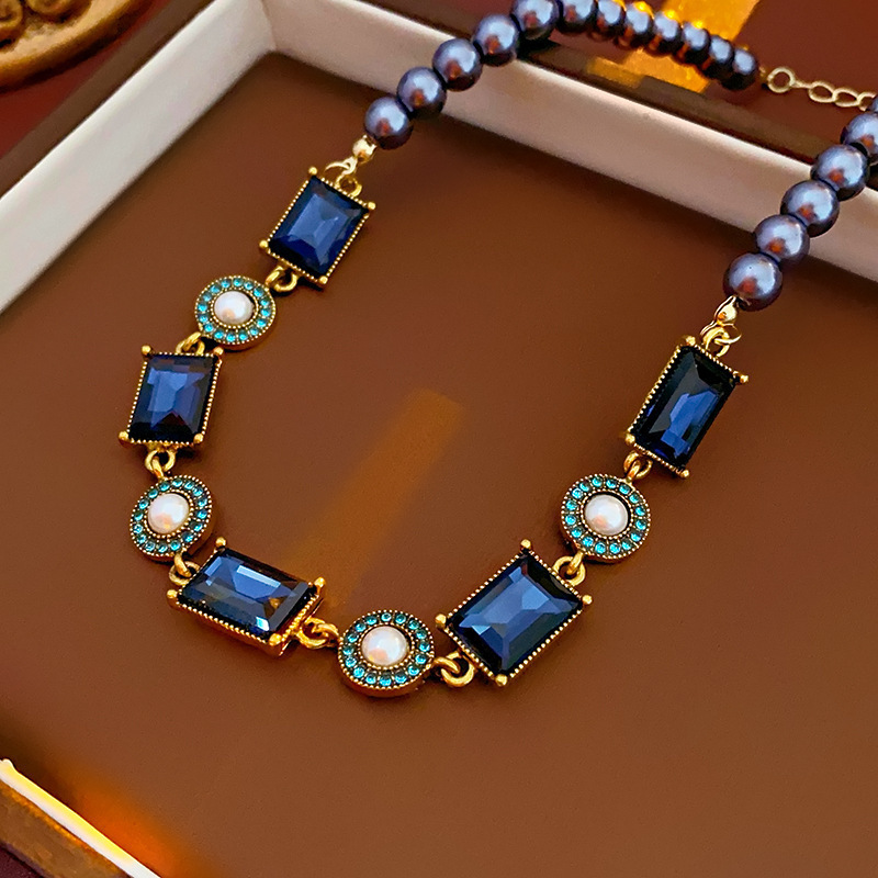 Perlenkette, Vintage-Design