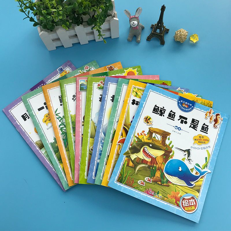Baby Educational Sticker Book Ages 2-3-6 - Intelligence Development