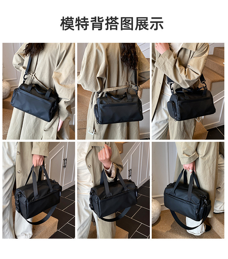 Sports fitness bag waterproof women travel shoulder bag