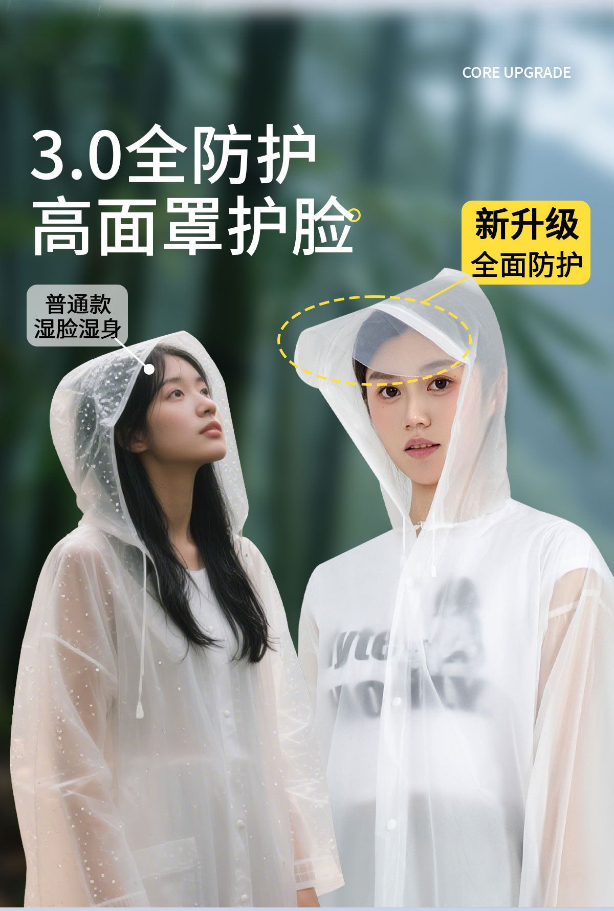 一次性雨衣长款全身防暴雨成人加厚外穿单人雨披户外便携旅行漂流