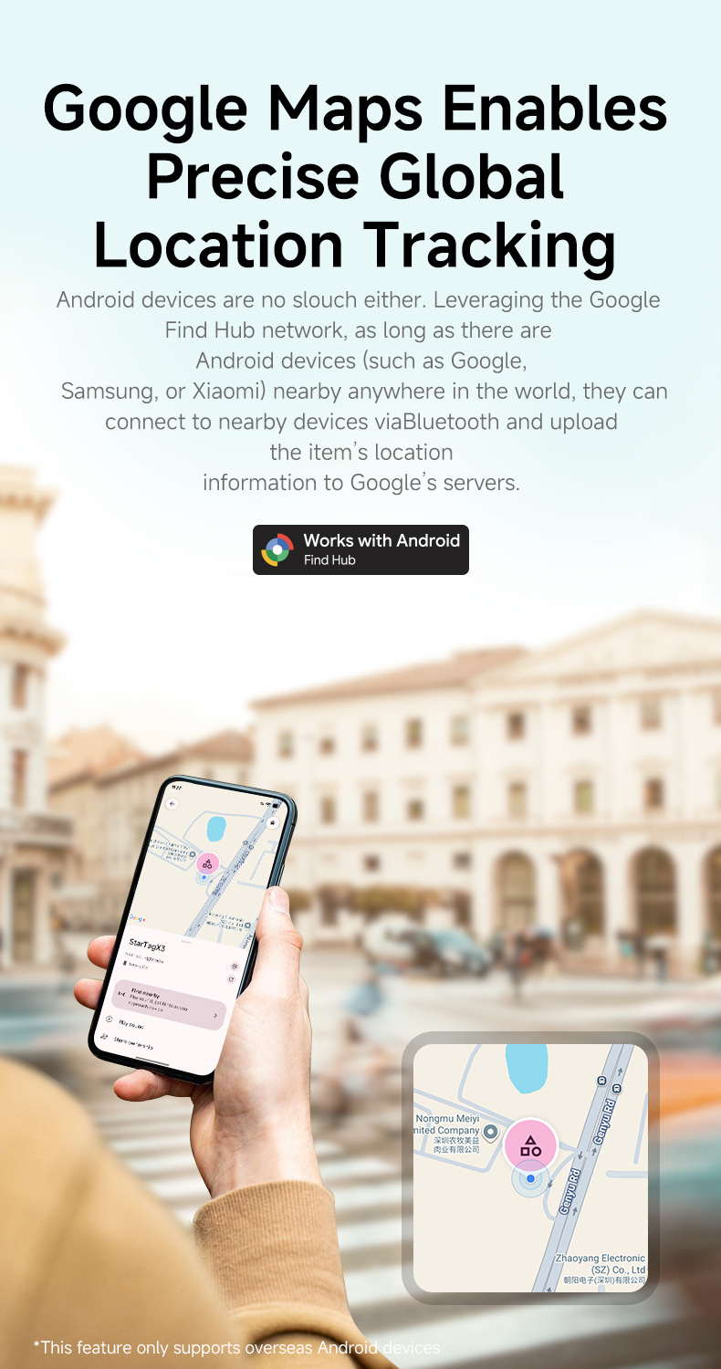 Dual-System-Positionierer für iOS und Google