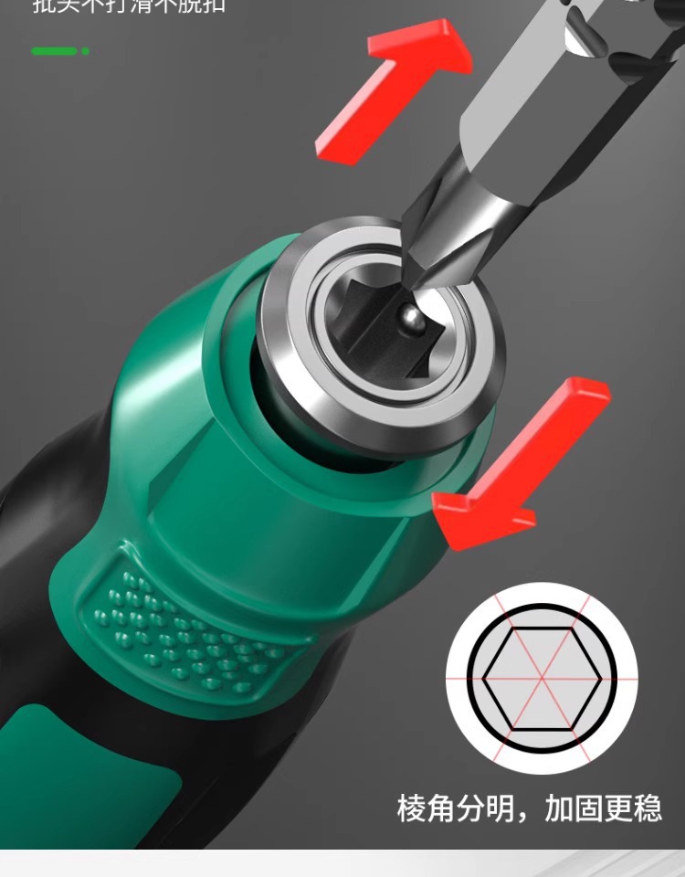 Teleskop-Schraubendreher-Set, Doppelzweck, magnetisch, Flachkopf und Phillips