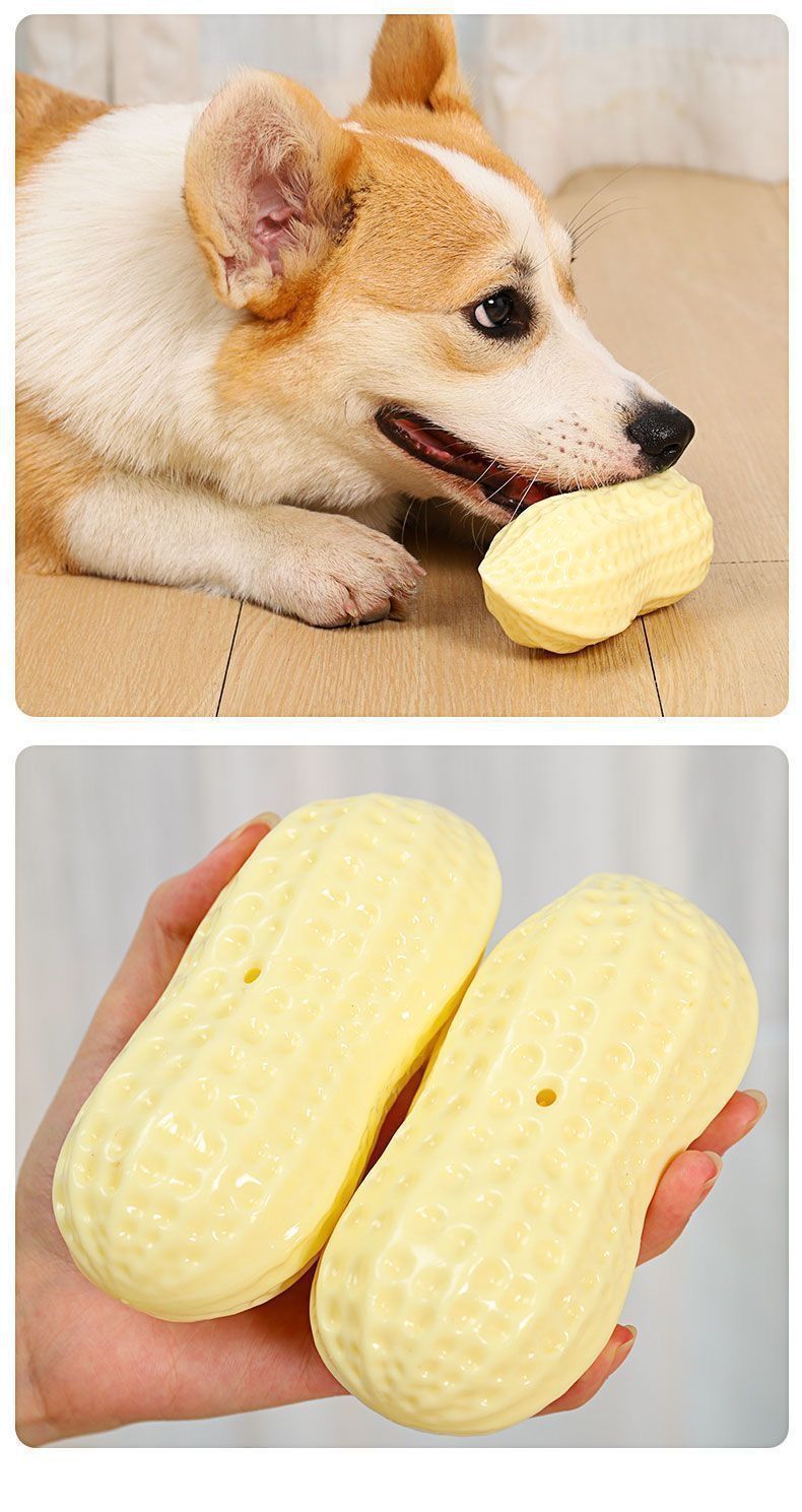 Fıstık Şekilli Köpek Çiğneme Oyuncağı Tüm Boyutlar