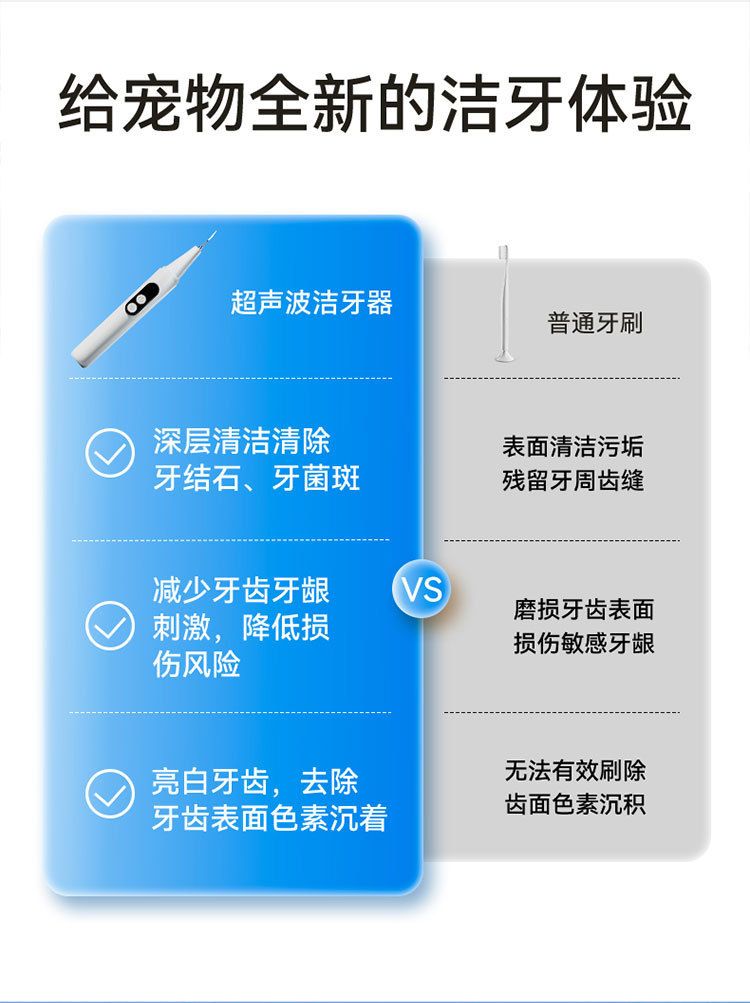 Pet electric toothbrush, dental cleaner and polisher