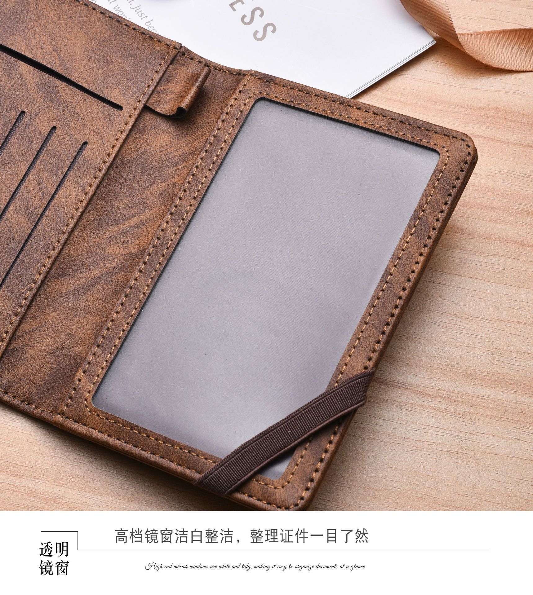 Passport holder with multi-functional storage for cards, documents and tickets