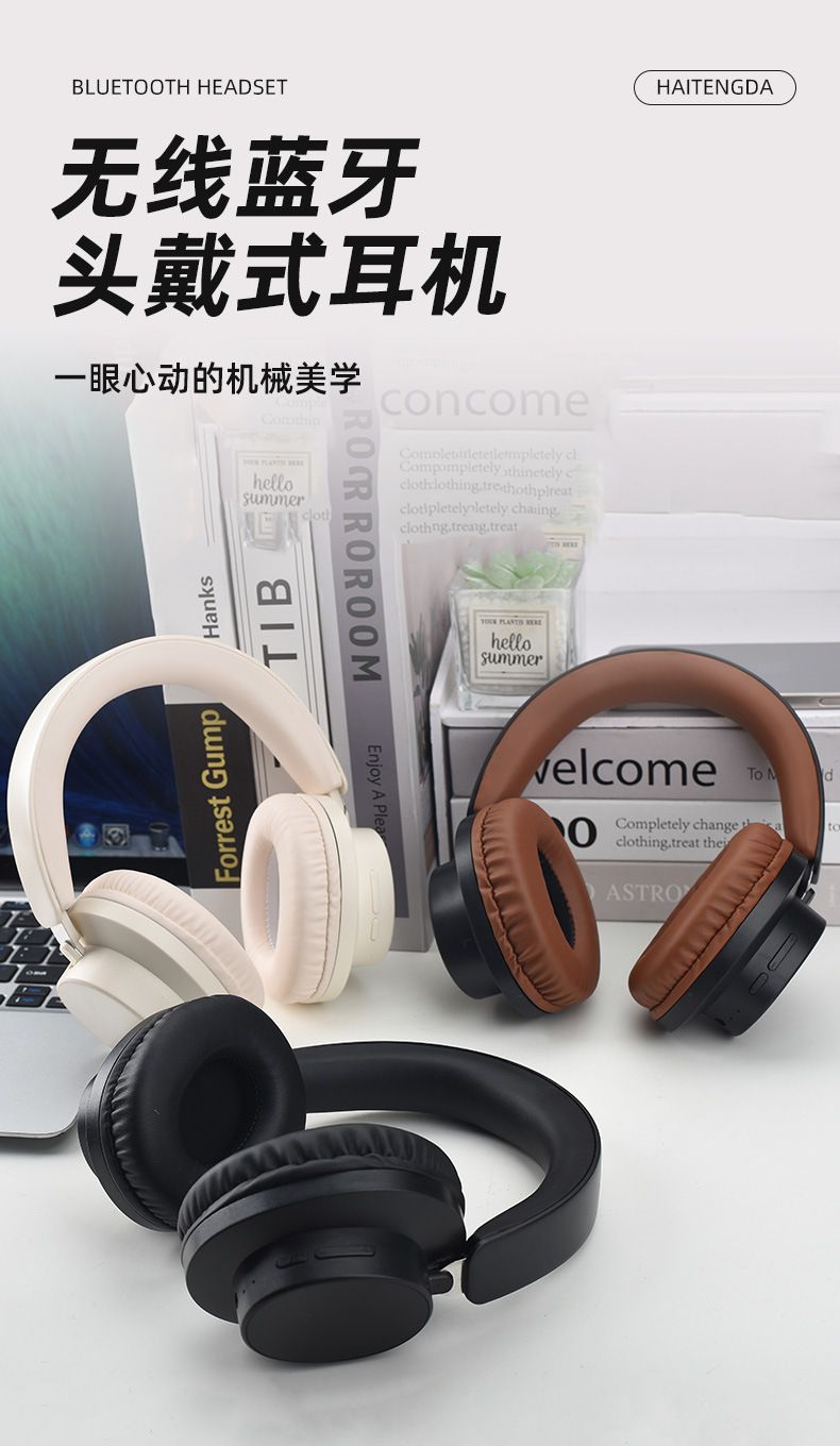 Over-Ear Gaming Headset Wireless Stereo Extended Battery Life