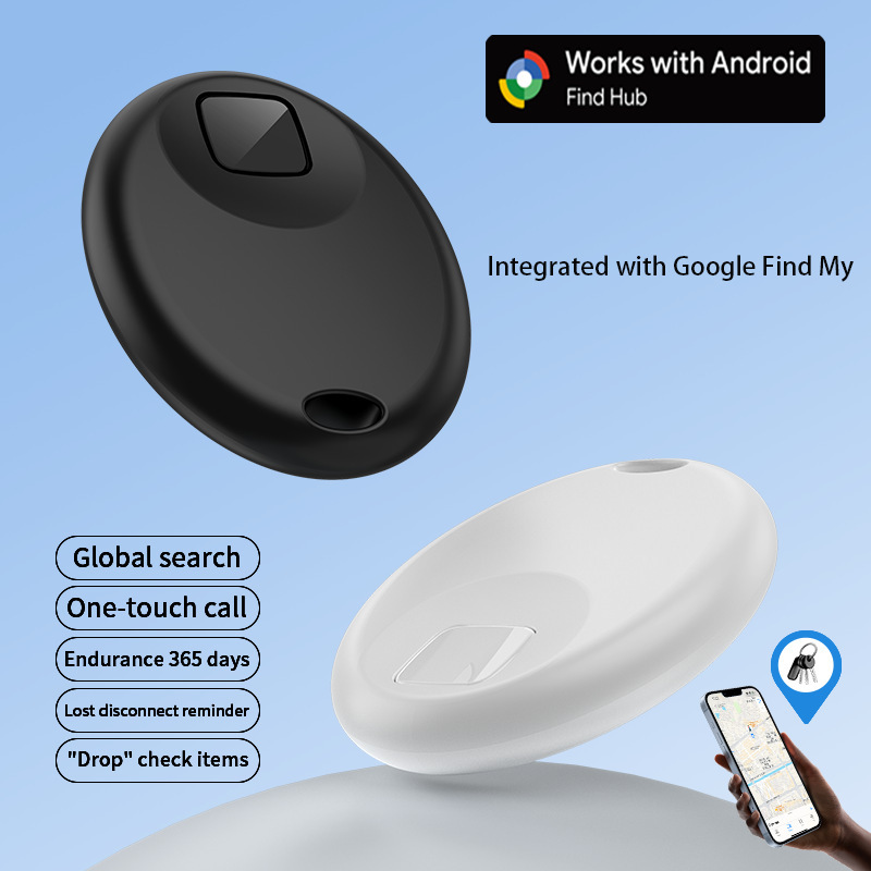 AirTag remote tracking device with global location finder