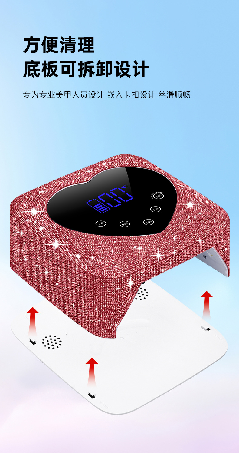 Maniküre-LED-Nagellampe, Backlampe, Gel-Lack-Trockner, professionell