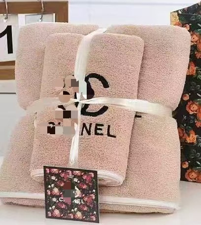 Double-Layer Bath Towel Set, 2-Piece
