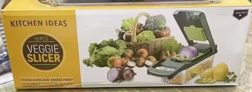 Çok fonksiyonlu sebze doğrayıcı, dilimleyici, patates teli kesici