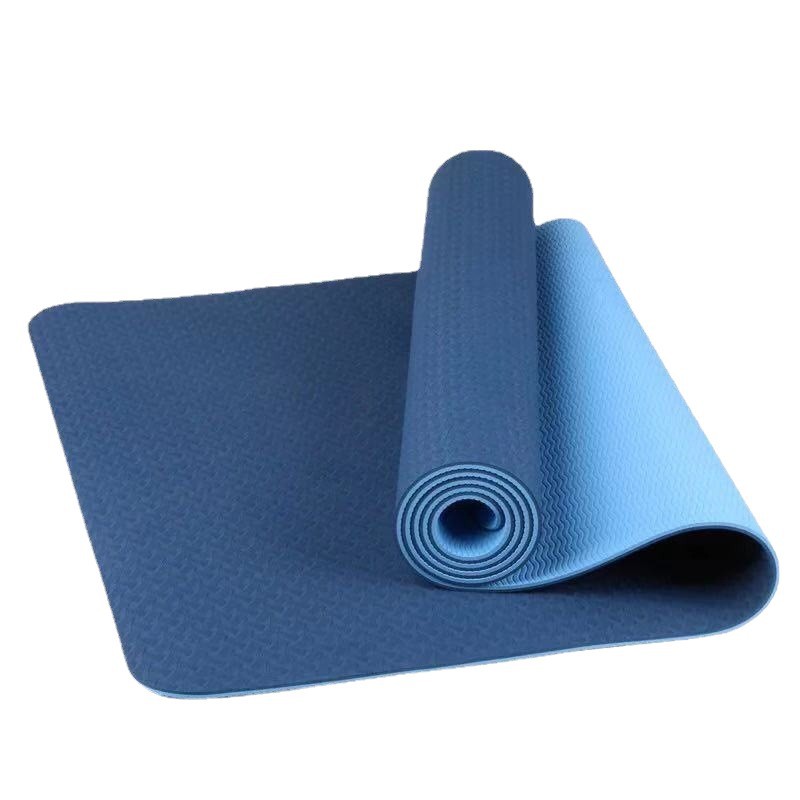 TPE-Yogamatte 6 mm, zwei Farben, Universalgröße, mit Trageset