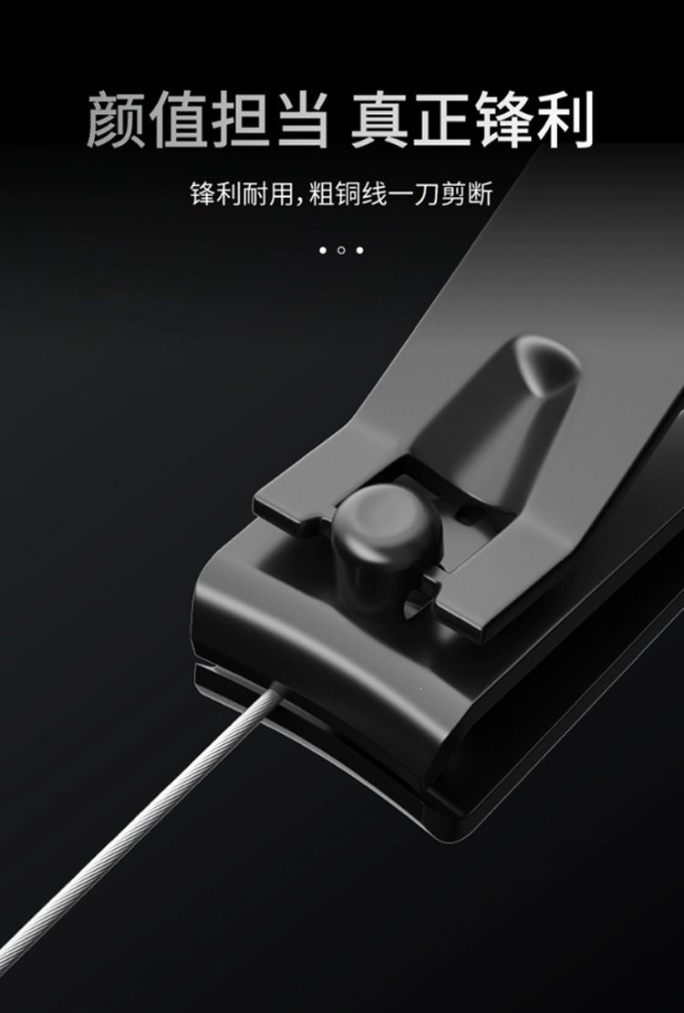 Large nail clippers set straight and diagonal edge