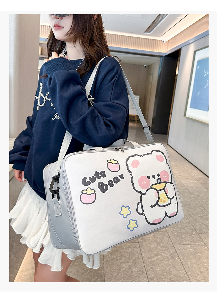 Seyahat çantası, giysi saklama, çoklu işlev, geniş tutamaç, taşınabilir