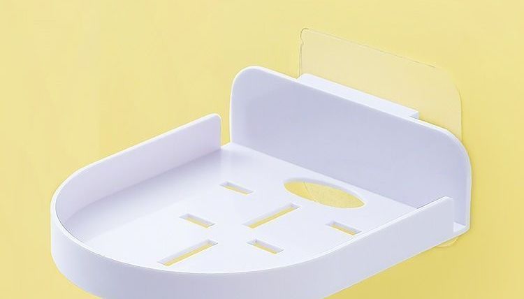 Camera wall mount bracket adhesive no-drill installation