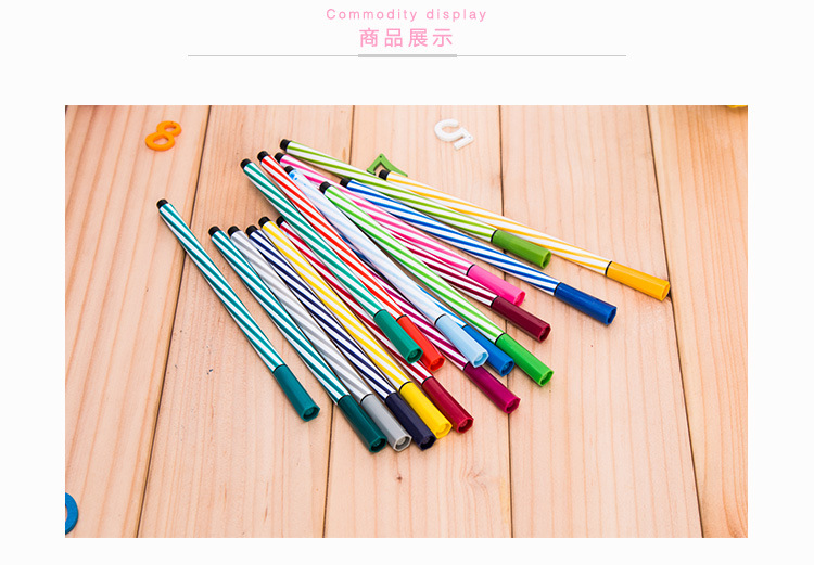 Watercolor pencil set, 24 colors, for kids and students