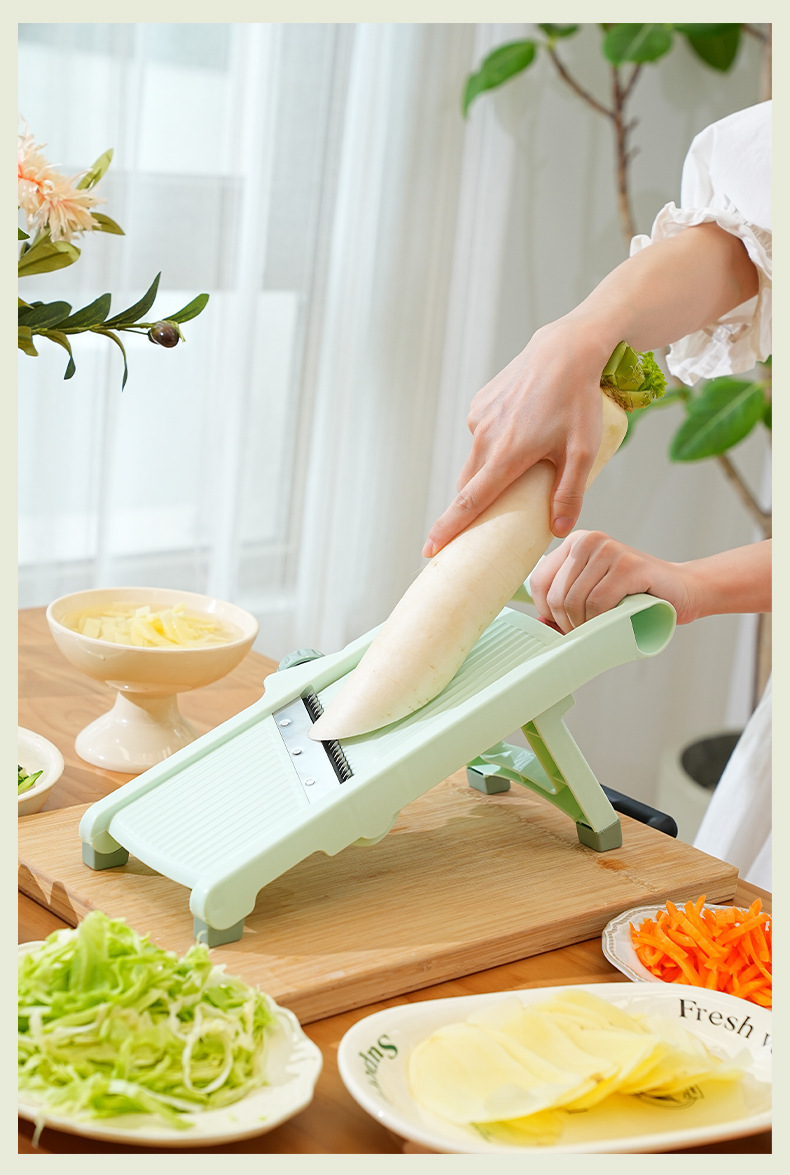 Home multi-function vegetable and fruit slicer