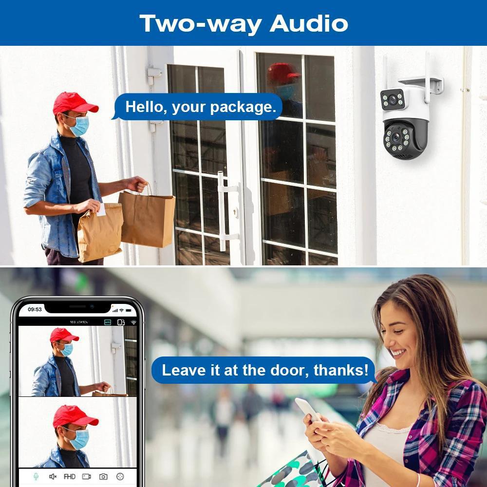 ICSEE wireless surveillance camera, outdoor, PTZ HD
