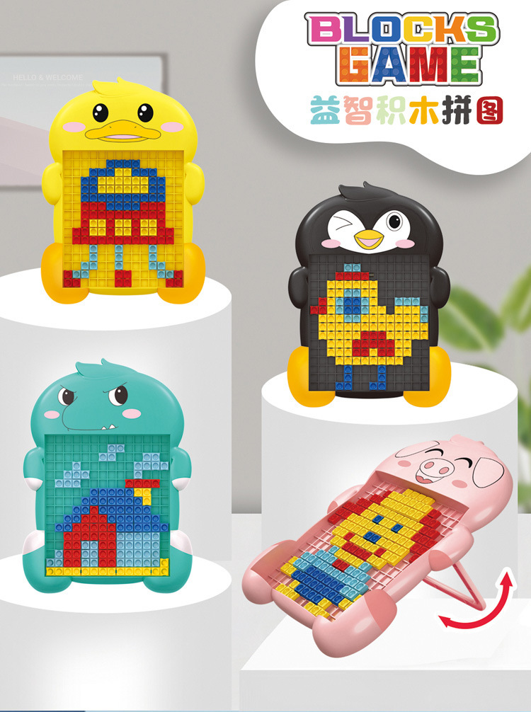 3D Tetris Yapboz, Çocuk Oyuncağı, Eğitici