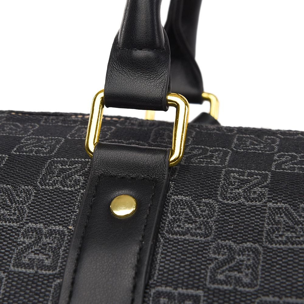 AJ Checkered Gym Bag, Large Capacity, Crossbody