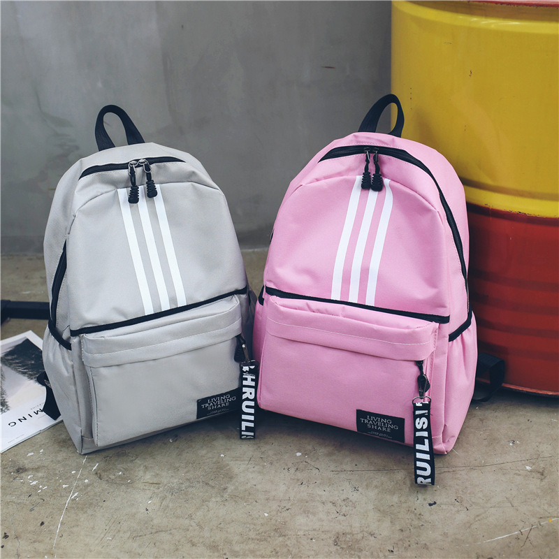 2026 new model men's large capacity dual-use backpack university high school student school bag campus travel fashion double-strap backpack