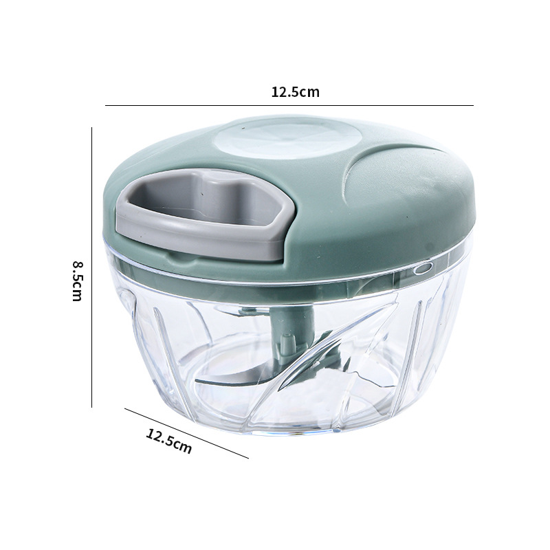 Garlic press, manual garlic press, multifunctional garlic crusher, ginger garlic grinder food supplement grinding machine, kitchen mini garlic mixer - 9