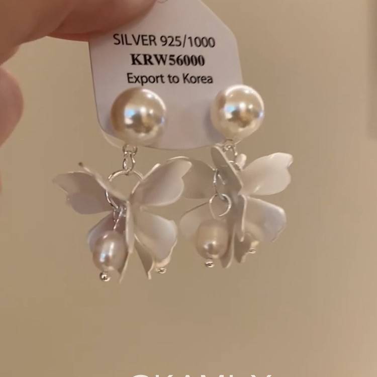 Blüten-Ohrringe, elegant und vielseitig kombinierbar - 1