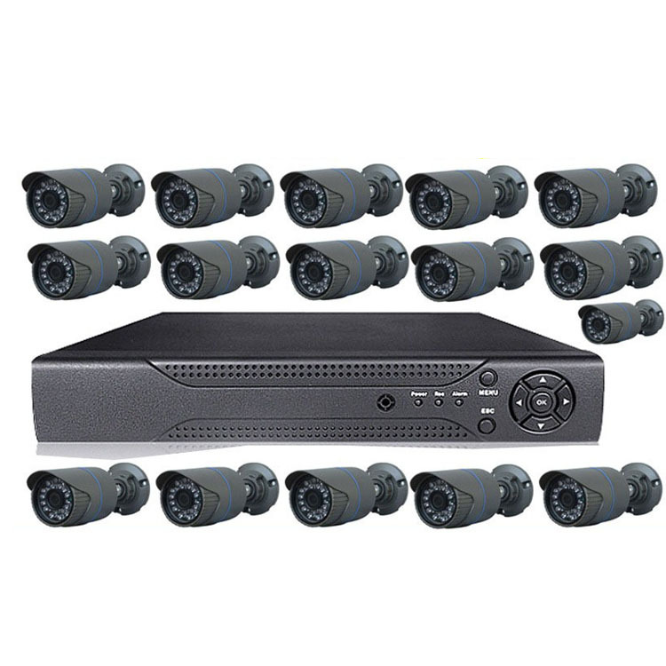 16-channel AHD security camera kit CCTV