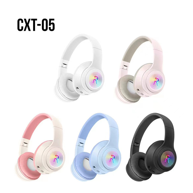 CXT-05 kablosuz Bluetooth kulaklık, katlanır, oyun ve e-spor