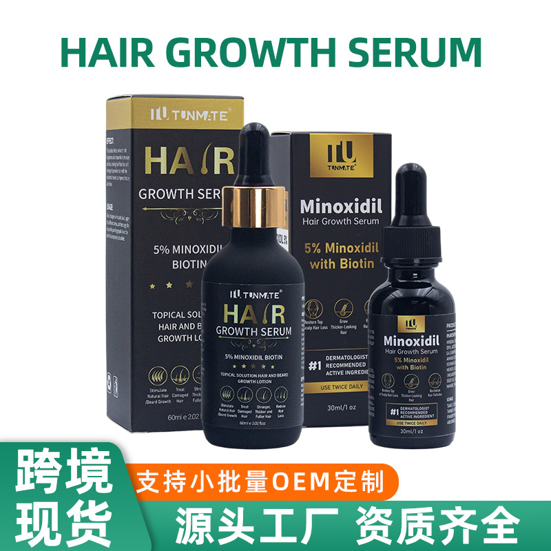 Minoxidil-Haarwachstumsessenz mit Niacinamid, gegen Haarausfall