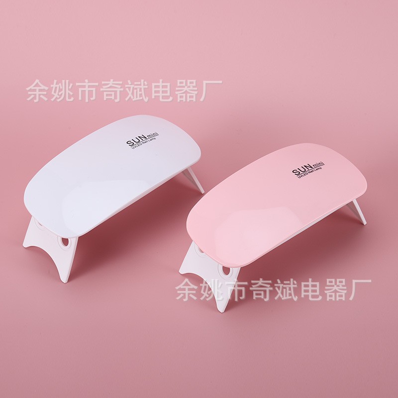 Sunmini Fare Tırnak Lambası Mini El Katlanır Fototerapi Makinesi Tırnak Pişirme ve Kurutma Lambası UV Kürleme Fototerapi Lambası - 1