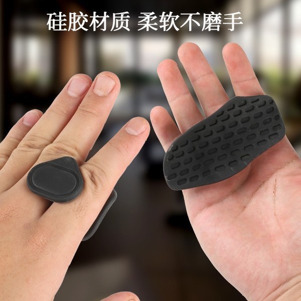 Çapraz sınır güçlendirici fitness dambıl ağırlık kaldırma silikon el koruma pedi kaymaz tutmaç blister önleyici grip güç cihazı - 1