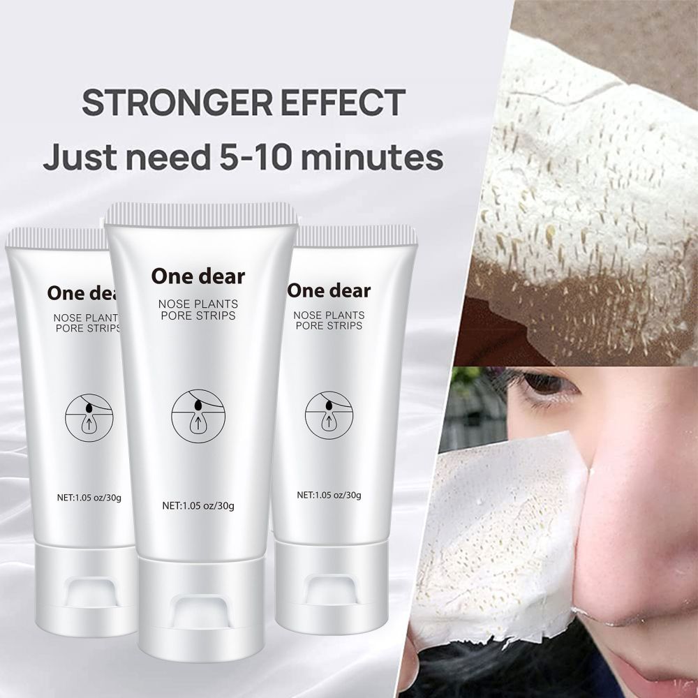 Aloe vera çekme tipi siyah nokta burun bandı