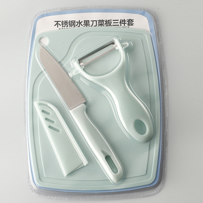 Stainless Steel 3-Piece Kitchen Knife Set