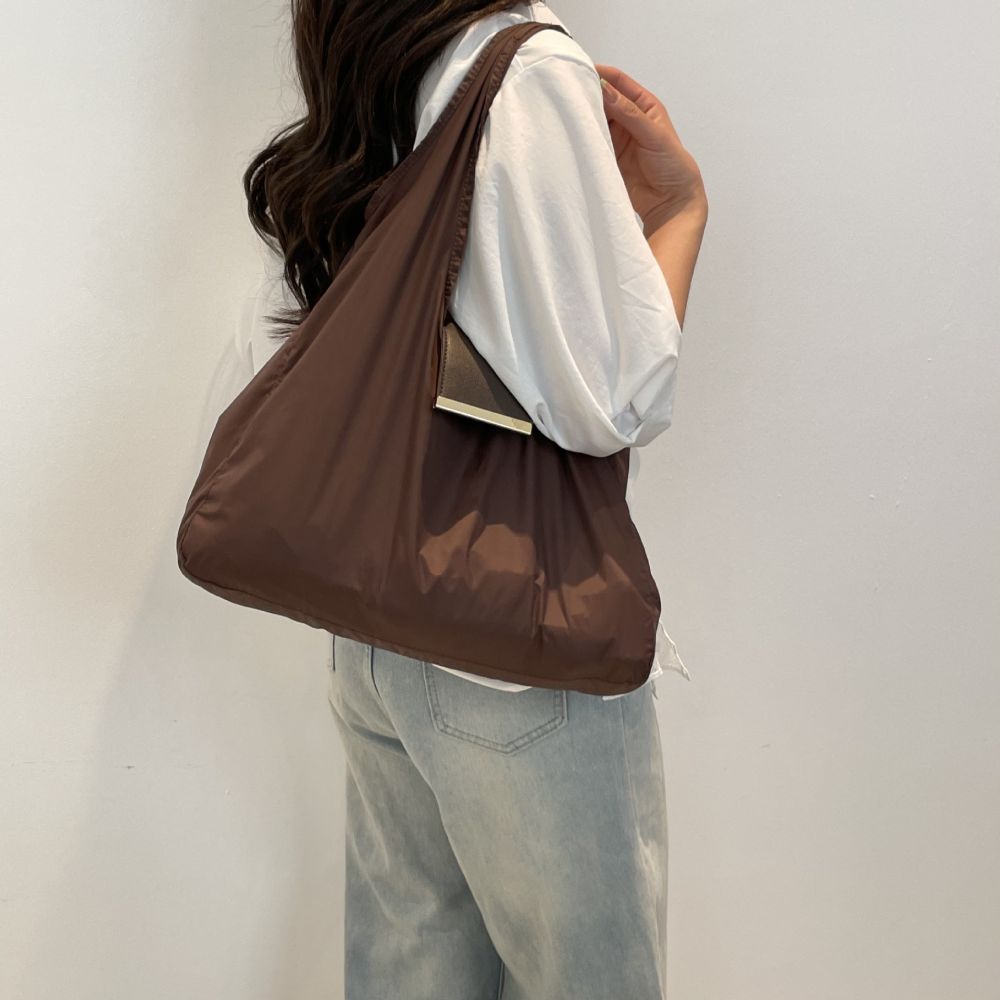 Cross-border INS Style Keychain Storage Pouch Large Capacity Eco-friendly Canvas Bag Convenient Shopping Bag Pendant Accessory Pack