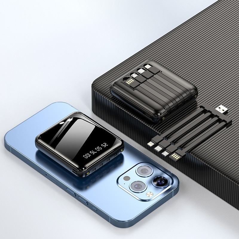Bestseller Mini-Powerbank mit 3C-Zertifizierung 20000mAh kompakt tragbares Ladegerät mit Logo-Druck Großhandel - 11