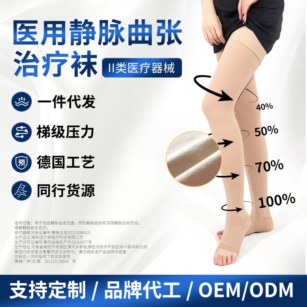 Medical Compression Stockings for Varicose Veins - 1
