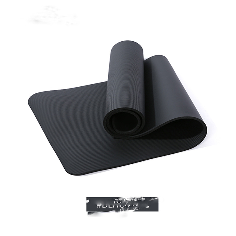 One-piece drop-shipped lightweight defective yoga mat double-sided non-slip extended and thickened yoga mat laser logo sports mat - 5