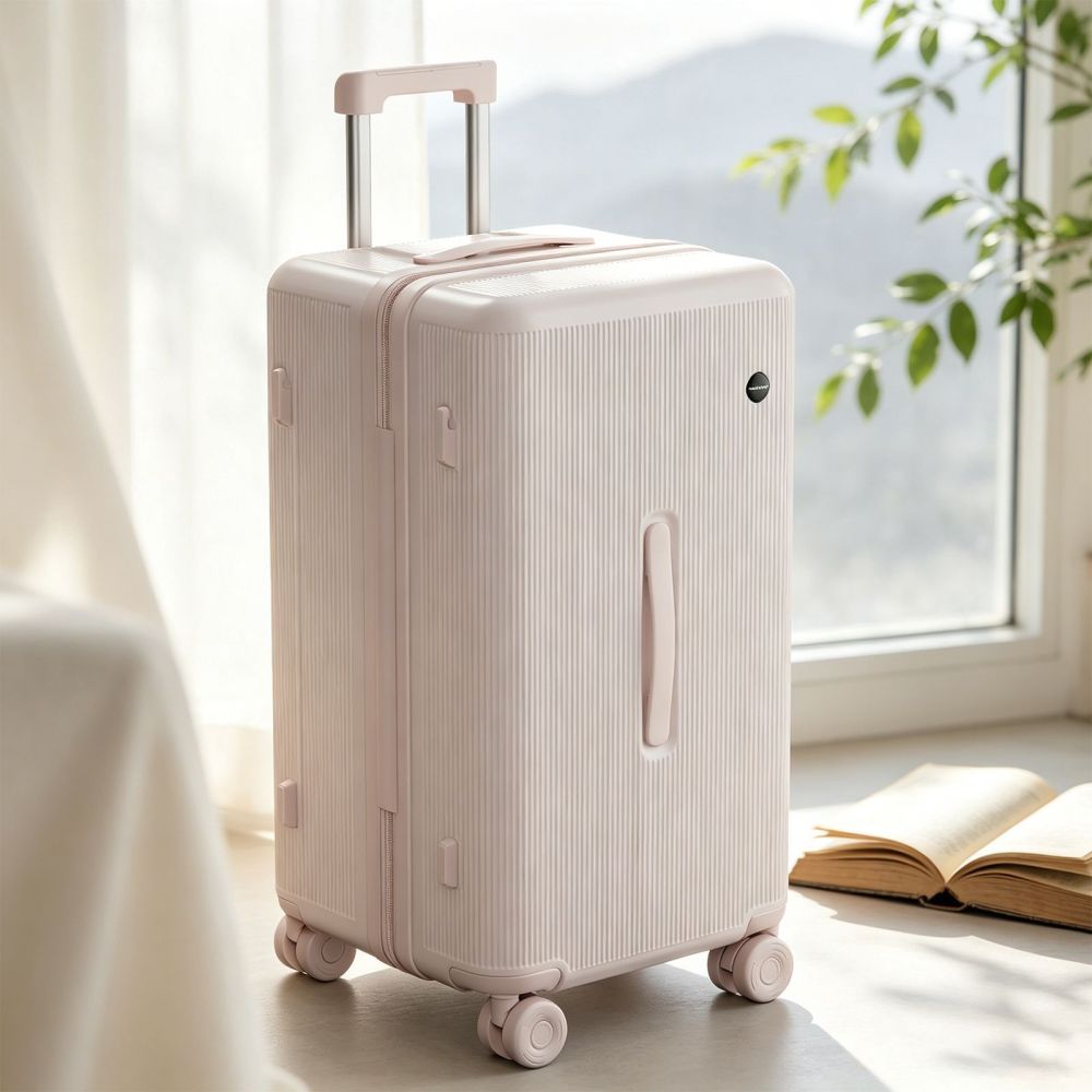 2026 New Model PC High-Value Luggage Case for Women Dundun Box Max Large Capacity Travel Suitcase 24 Inch Carry-On Trolley Case