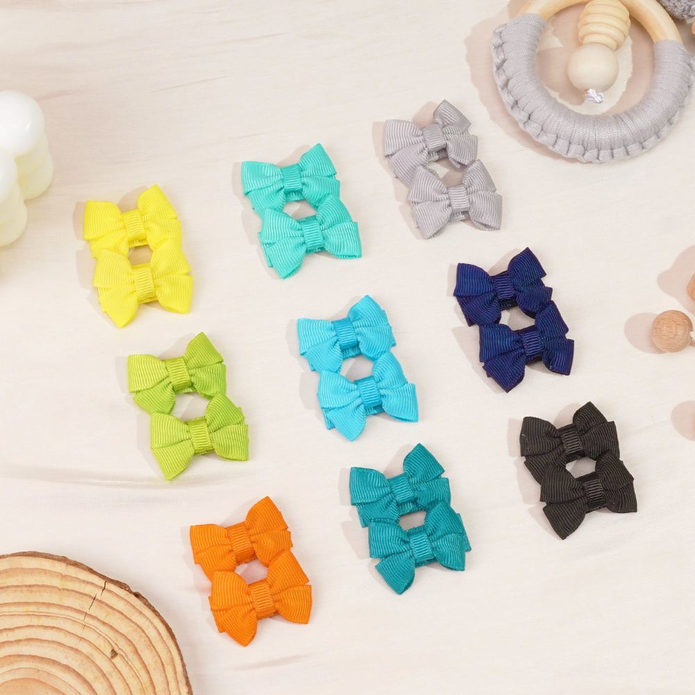 Grenzüberschreitende Kinder-Haarspange mit Schleife, Amazon Mini-BB-Clip, Baby-Haarclip für Babyhaar, Pony-Seitenclip, Haarnadel