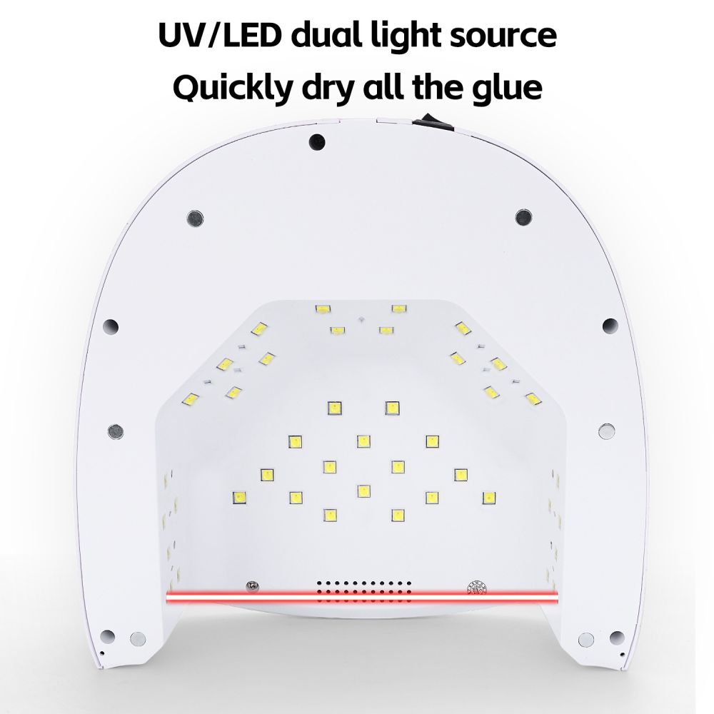 Nail lamp 60W wireless, 42 LED beads, gel drying