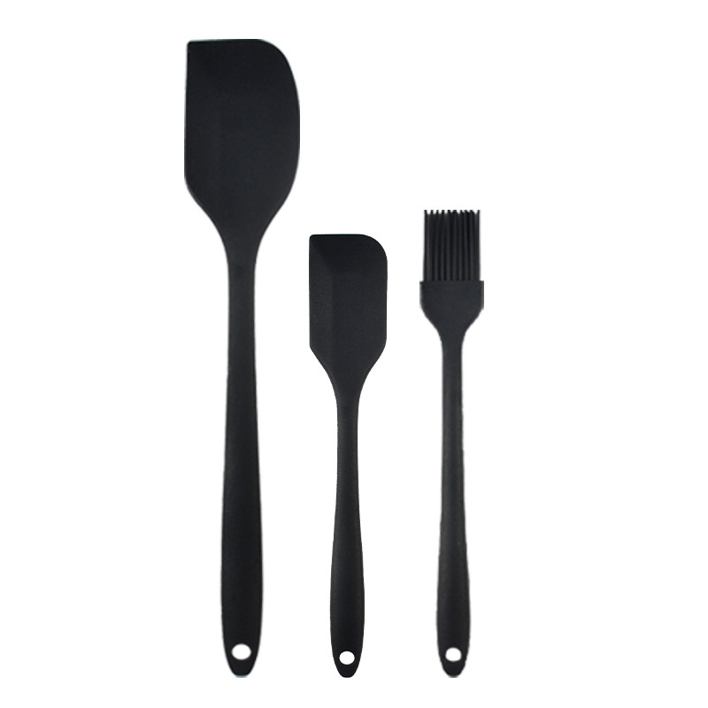 Silikon-Spachtler-Dreiteiliges Set All-in-One-Spachtler-Set Küchenbackwerkzeuge Kuchencremes-Spachtler Silikon-Ölpinsel - 8