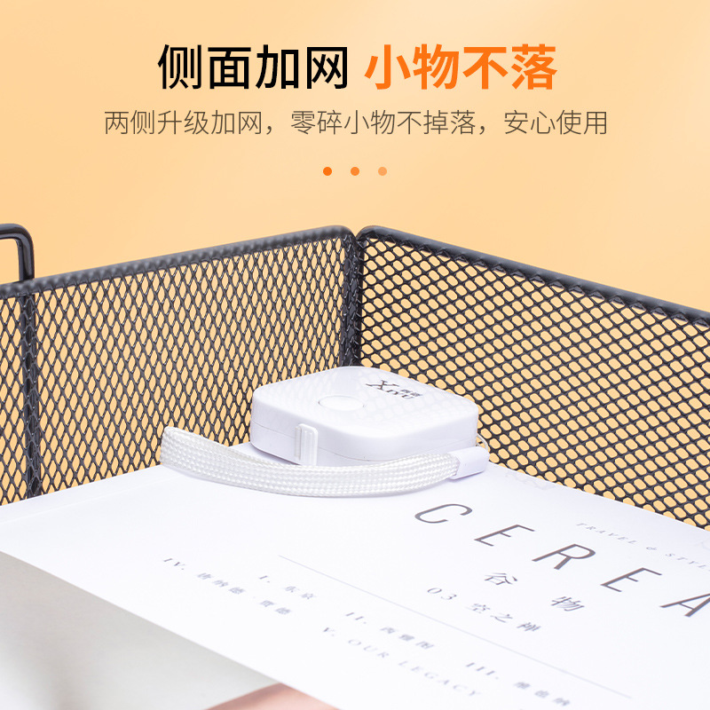 Desktop File Holder Storage Rack Document Rack Shelf Organizer Multi-Tier File Tray File Frame Office Iron File Rack
