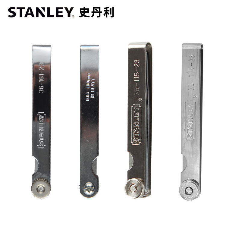 Stainless Steel Metric and Imperial Gauge Set, Gap, Thread and Level Gauge