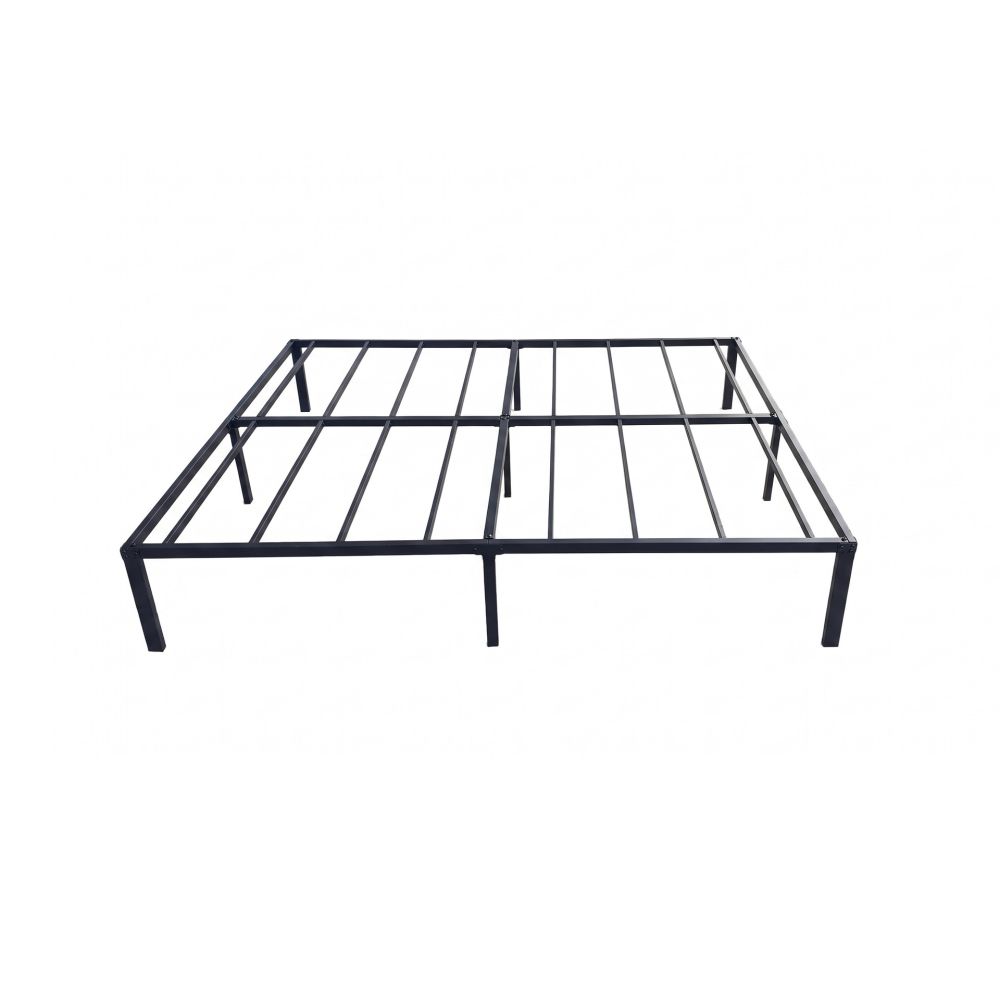 Dayanıklı metal platform yatak iskeleti, tek kişilik, katlanabilir