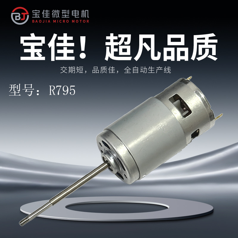 Non-standard 795 Motor 12V 24V Bait Boat Micro Motor High Torque Storm Fan Motor Grinder Motor Engine
