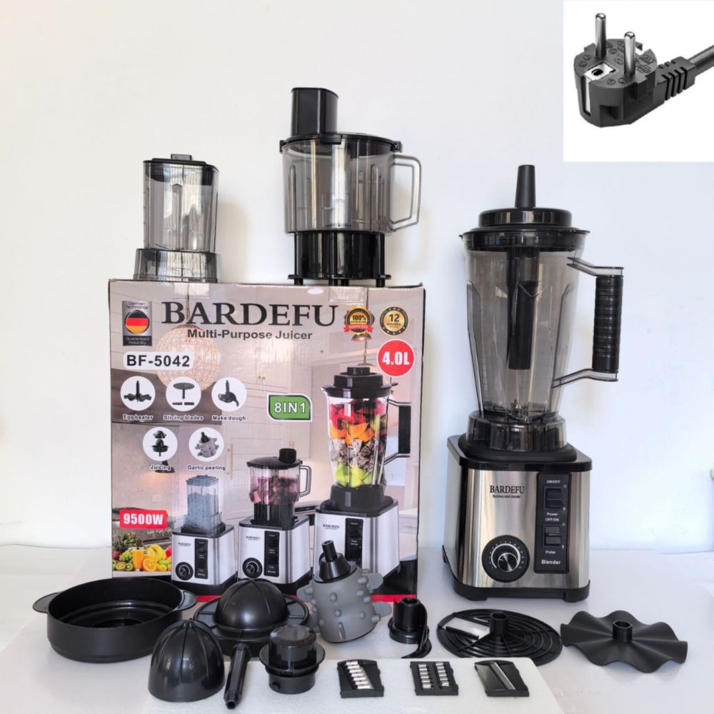 4L 8-in-1 Blender, Commercial Stainless Steel