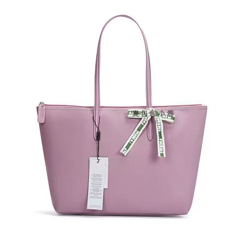 French crocodile skin handbag for women, large, fashionable, versatile hand bag, wide capacity solid color shoulder bag, elegant, suitable for daily use bag. - 8