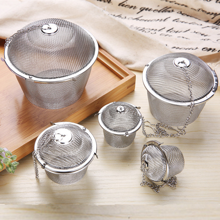 Stainless Steel Teapot, Tea Leaf Strainer, Kitchen Ball