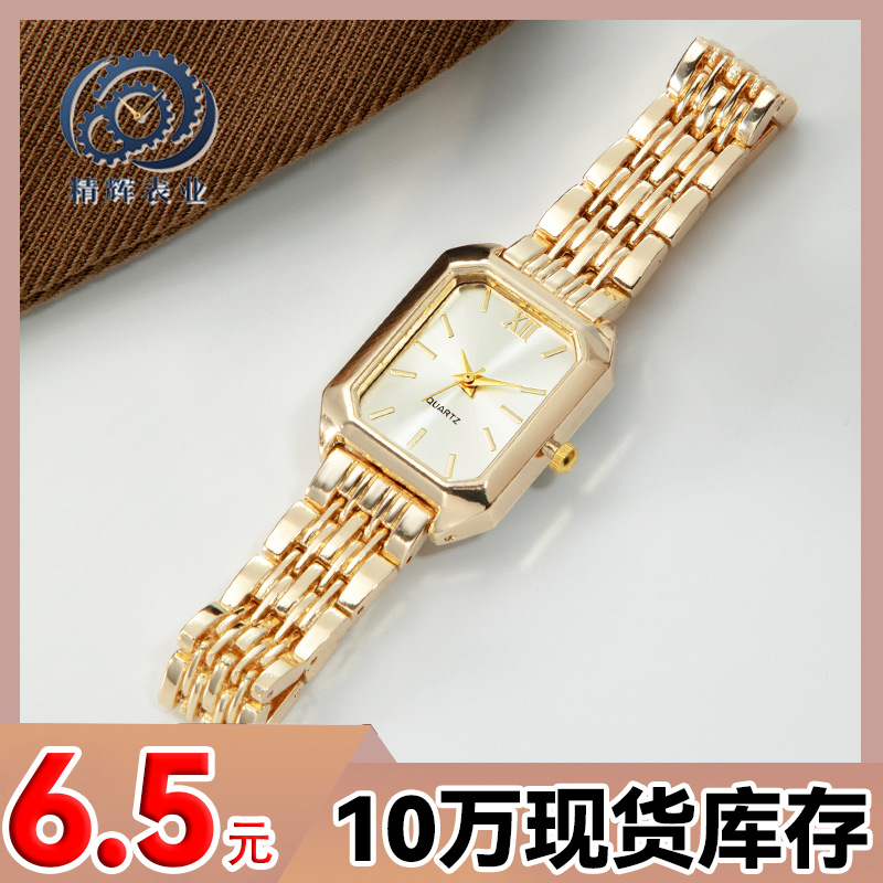 Damen-Armbanduhr mit Luxus-Design, leicht, Hongkong-Stil für Berufstätige